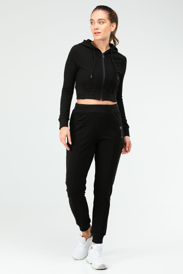 Black Women's Tracksuit Set SA2629