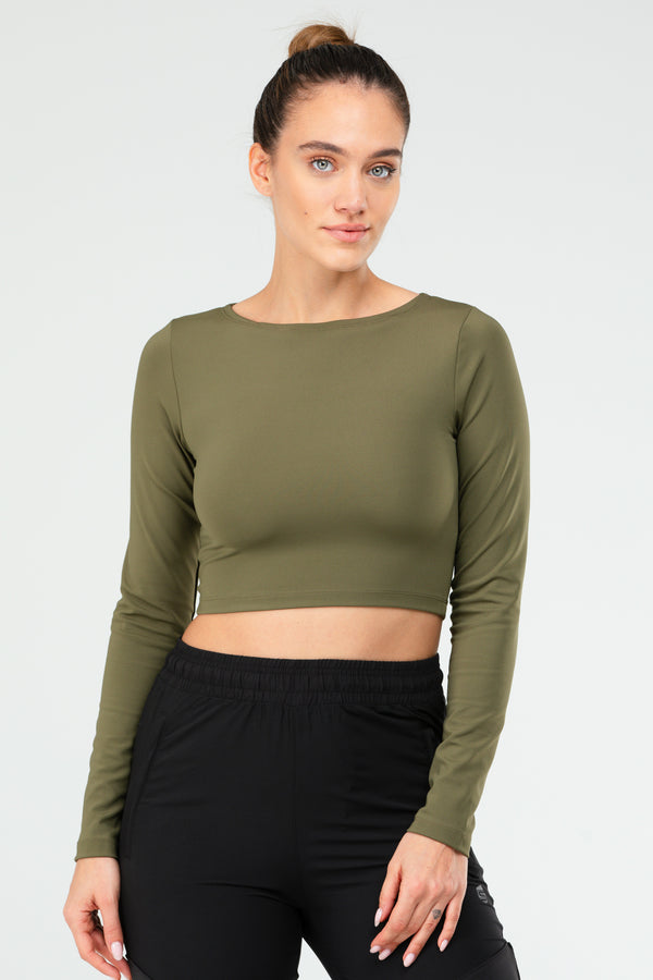 Khaki Women's Sweatshirt SF0653