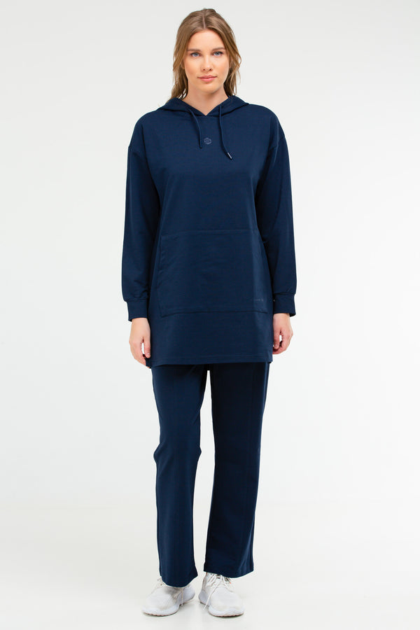 Indigo Women's Tracksuit Tunic Set SA2484