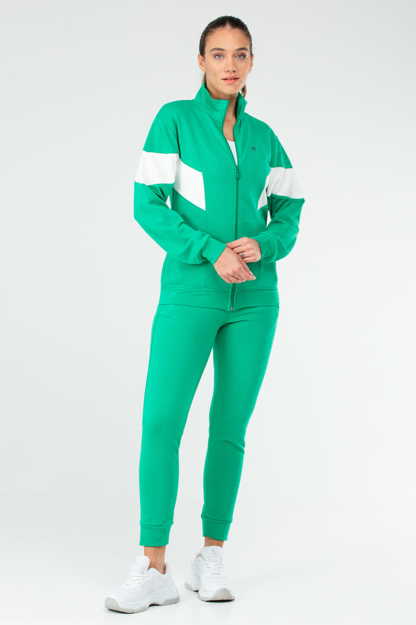 Green Women's Tracksuit Set SA2621