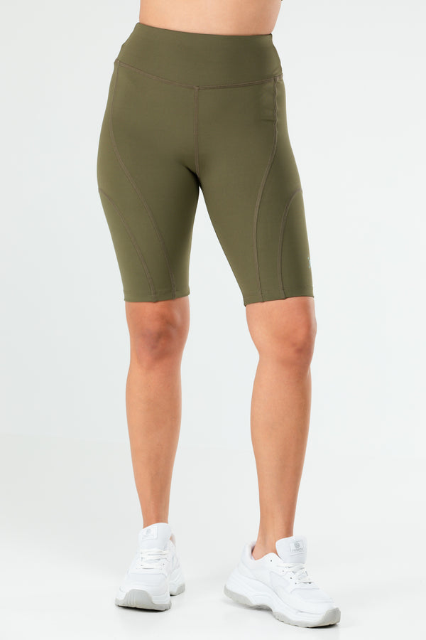 Khaki Women Leggings ST0043