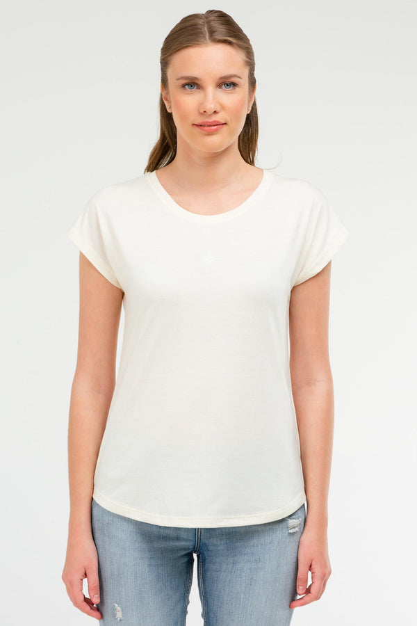 Ecru Women's T-Shirt SF0602