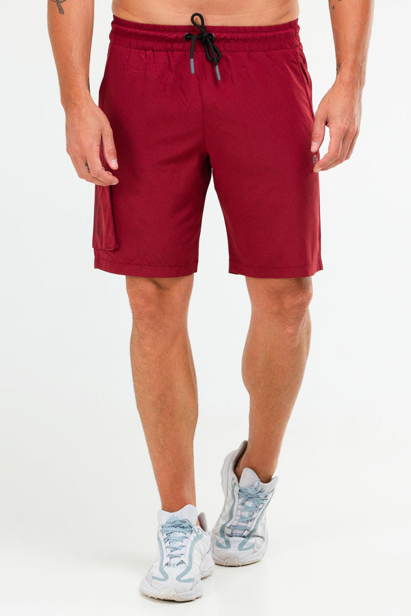 Burgundy Men's Shorts XE0191