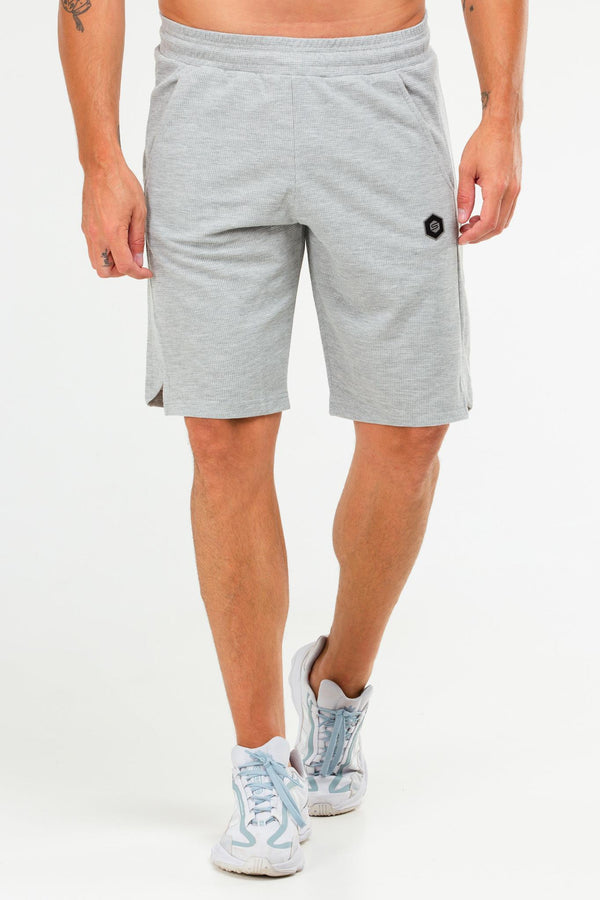 Gray Melange Men's Shorts XE0208