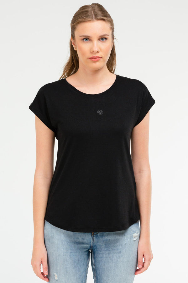 Black Women's T-Shirt SF0602