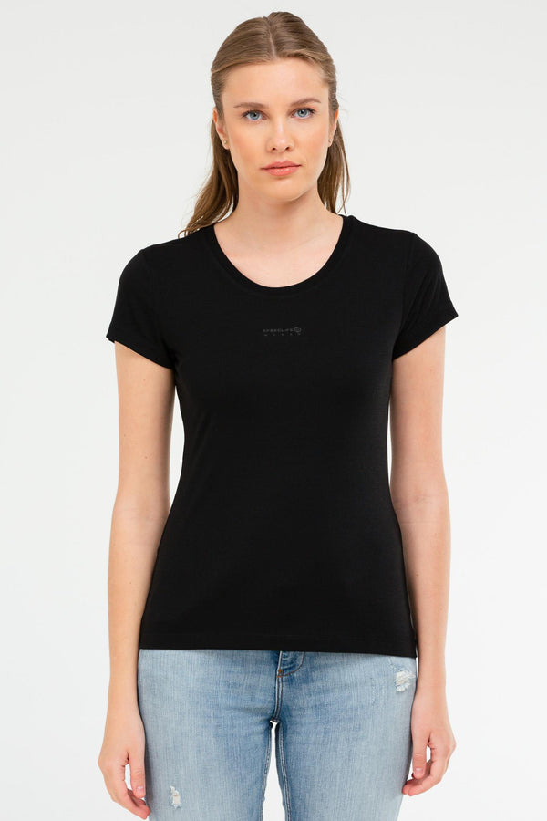 Black Women's T-Shirt SF0601