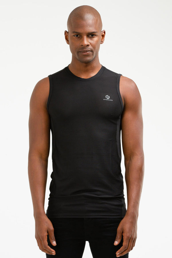 Black Men's Sports Tank Top XF1225