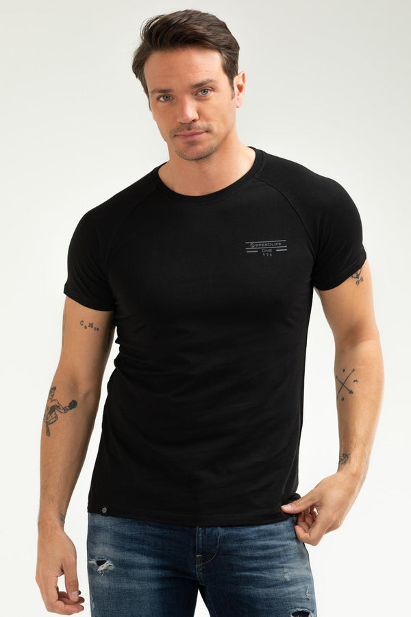 Black Men's T-Shirt XF1416