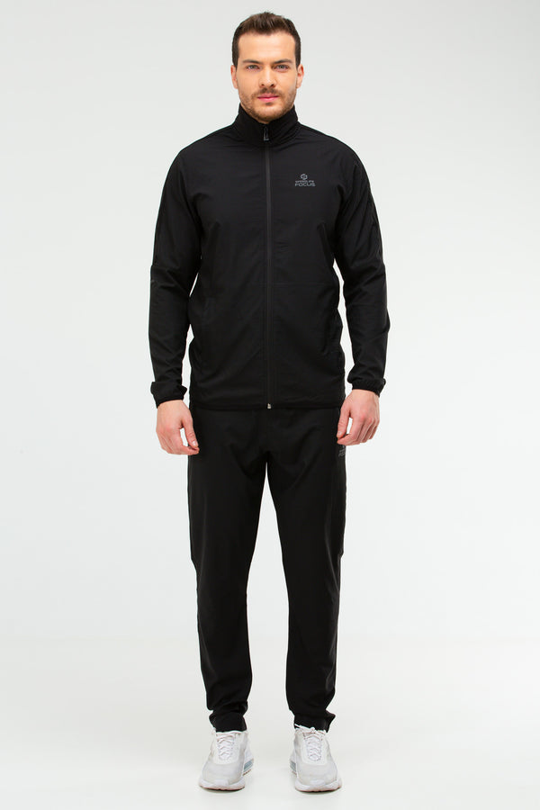 Black Men's Tracksuit Set XA1645