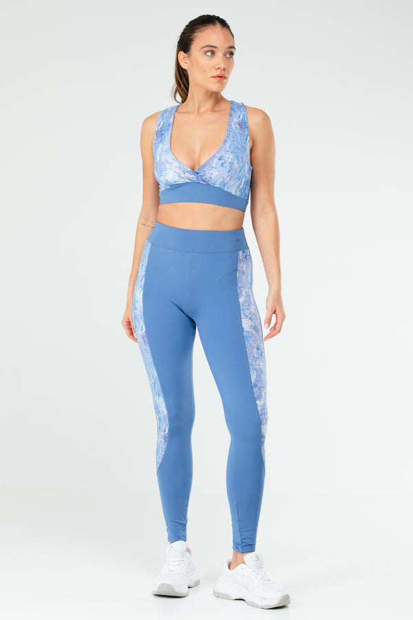 Blue Women's Leggings Set SA2627