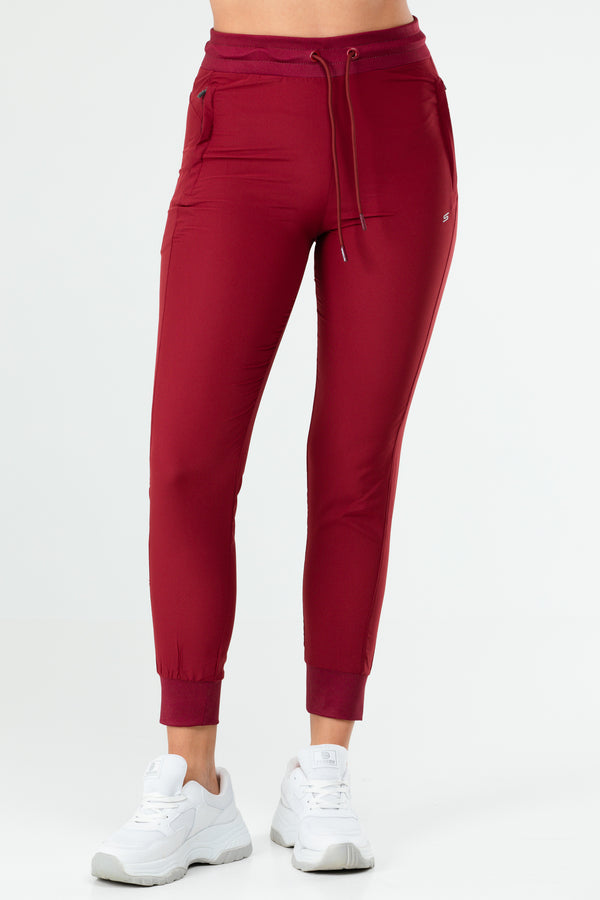 Burgundy Women's Tracksuit SD0945