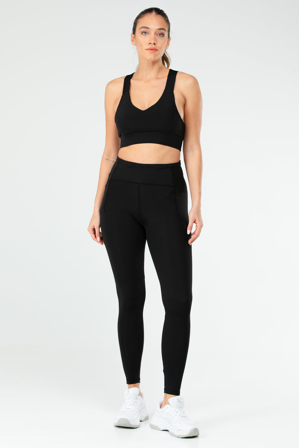 Black Women Leggings Set SB0851