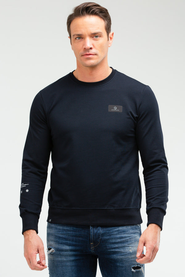 Navy Men's Sweatshirt XC2233