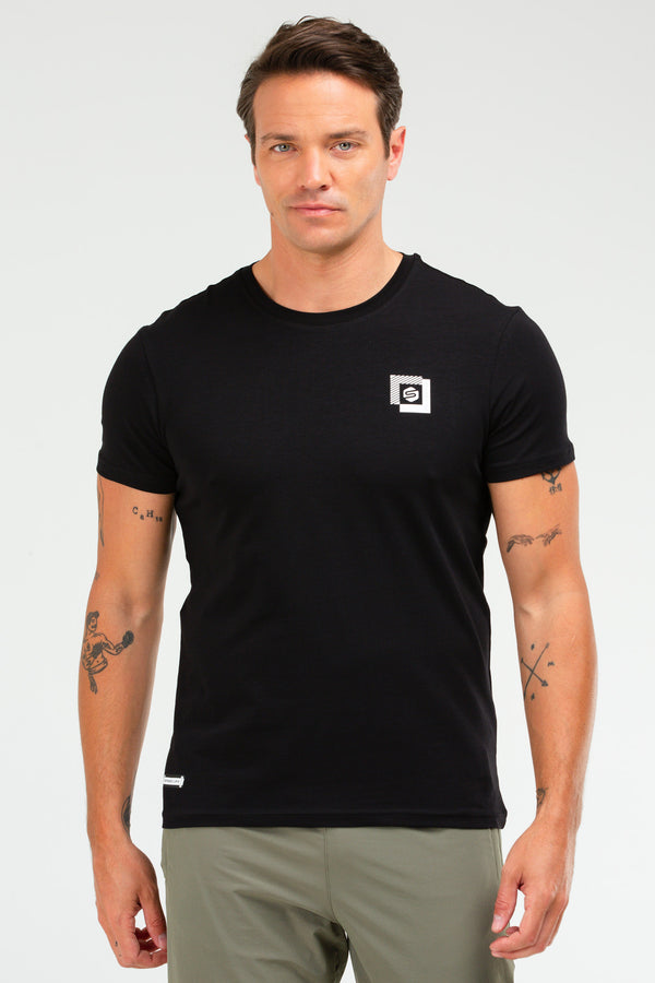 Black Men's T-Shirt XF1549