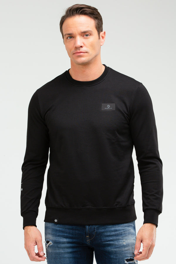 Black Men's Sweatshirt XC2233