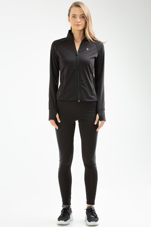 Black Women's Leggings Suit SA2321