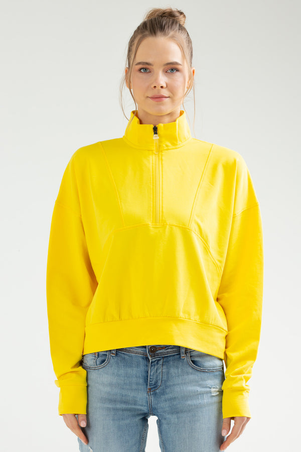 Yellow Women's Sweatshirt SC0956