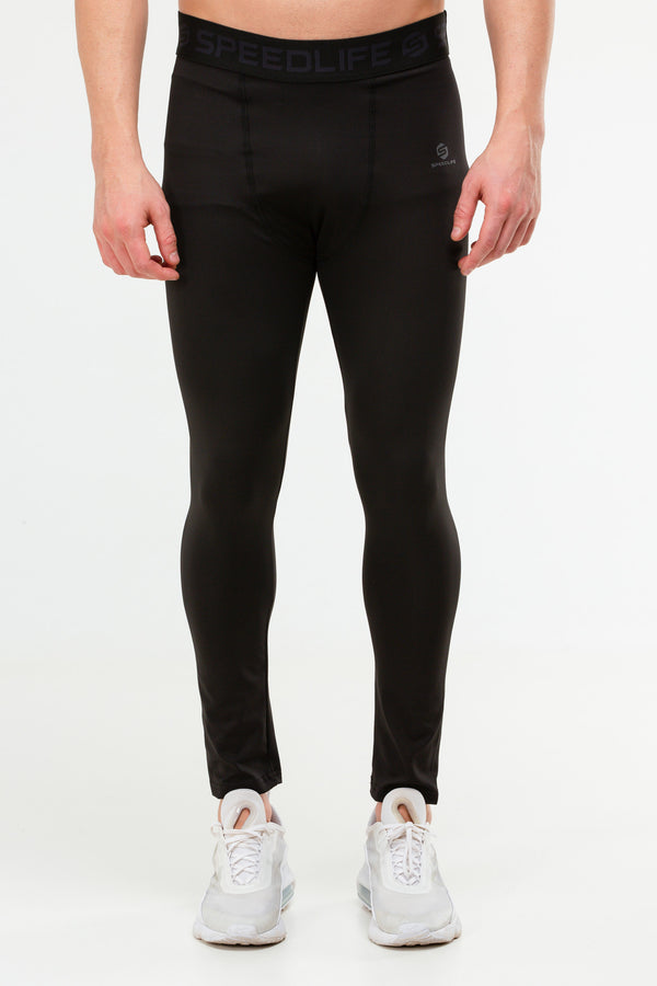 Black Men's Leggings XD0241