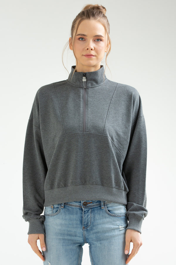 Anthracite Women's Sweatshirt SC0956