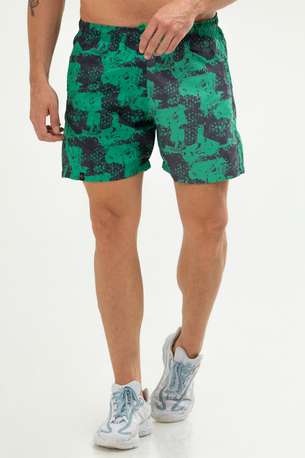 Green Men's Shorts XE0123