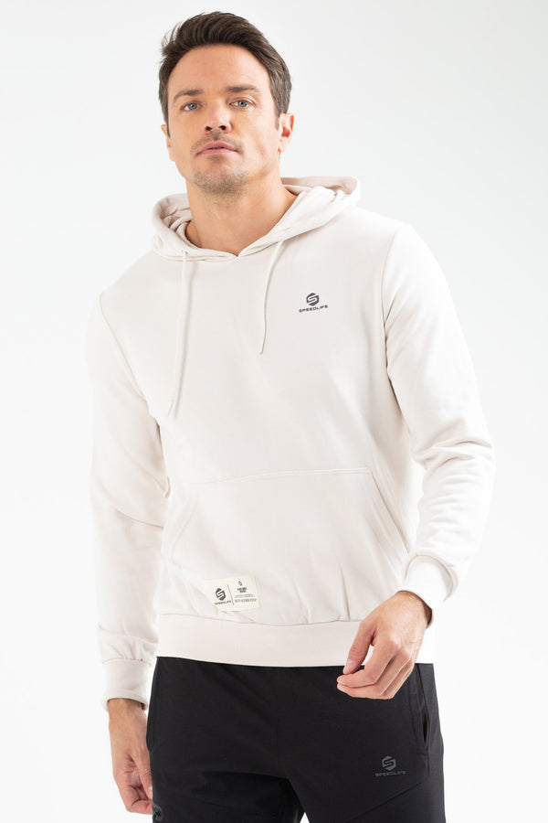 Ecru Men's Hoodie Sweatshirt XC2173