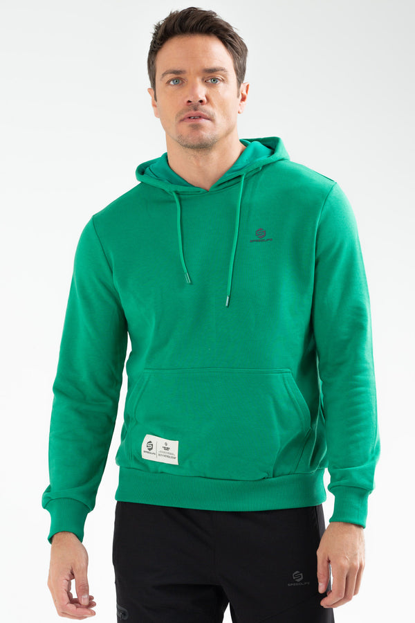 Green Men's Hoodie Sweatshirt XC2173