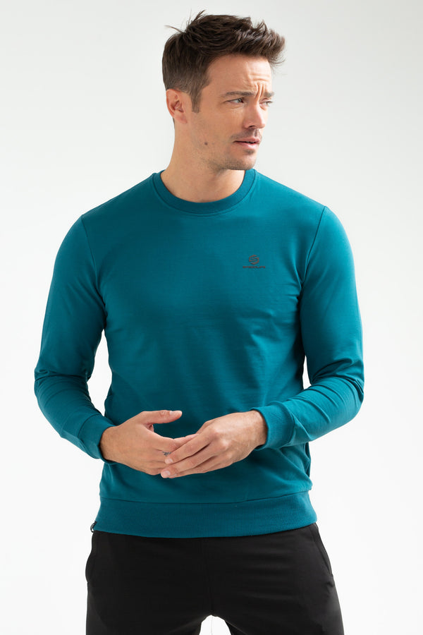 Teal Men's Sweatshirt XC2175