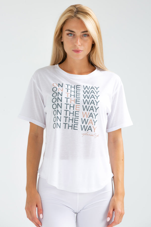 White Women's T-Shirt SF0386