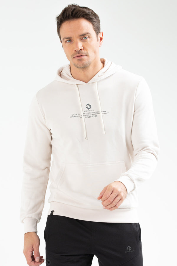 Ecru Men's Hoodie Sweatshirt XC2168