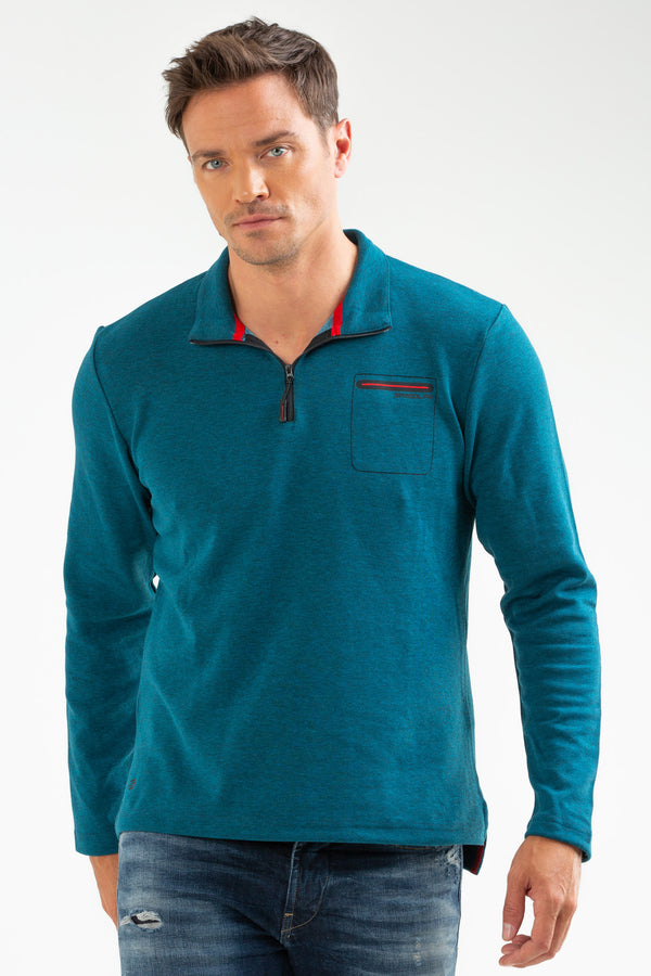 Teal Men's Sweatshirt XC2162