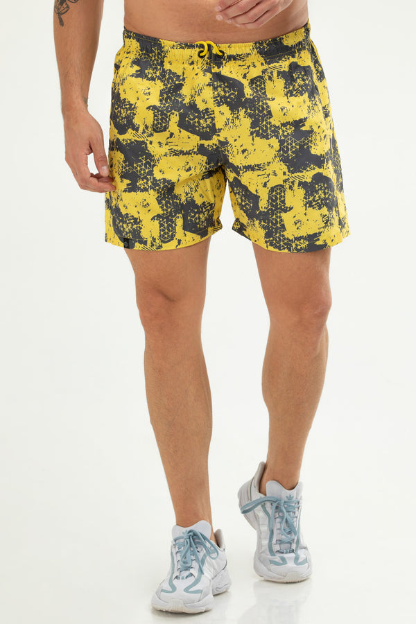 Yellow Men's Shorts XE0123