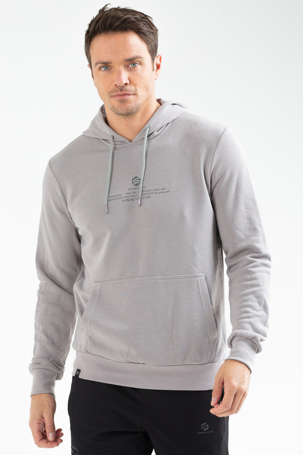 Gray Men's Hoodie Sweatshirt XC2168