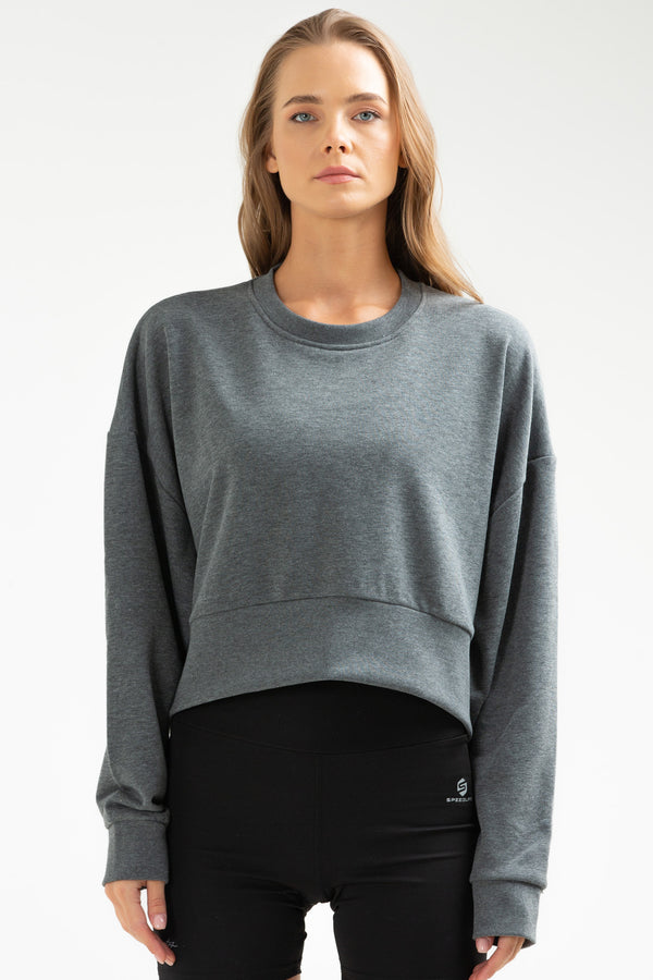 Anthracite Women Sweatshirt SC0972