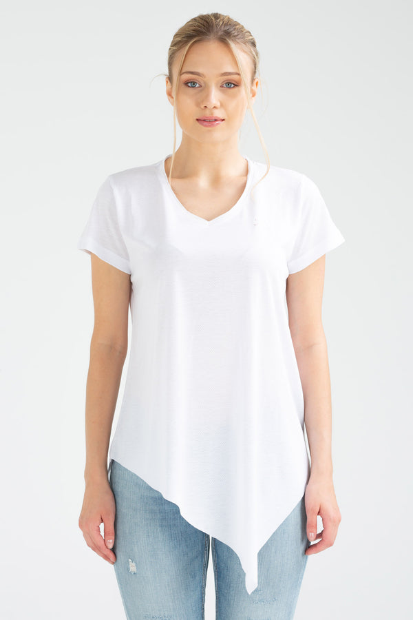 White Women's T-Shirt SF0388