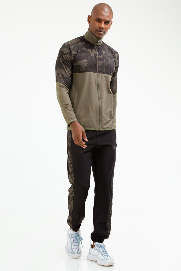 Khaki Men's Tracksuit Set XA0481