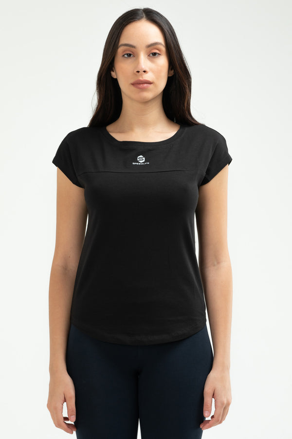 Black Women's T-Shirt SF0508