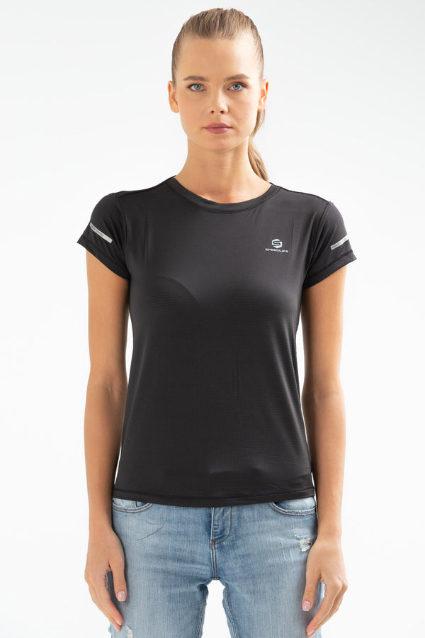 Black Women's T-Shirt SF0434