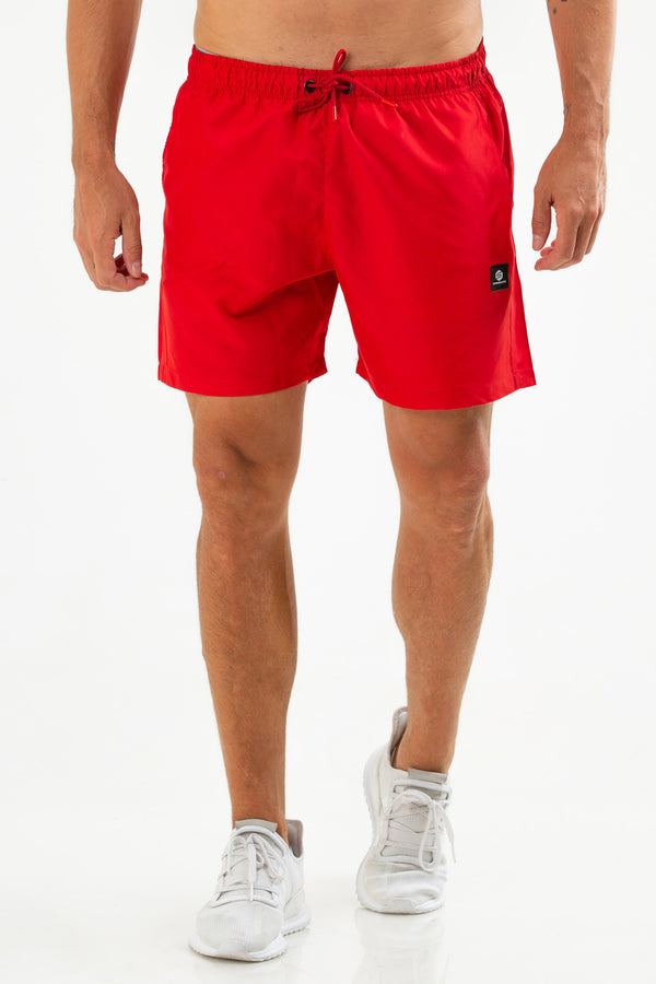 Red Men's Shorts XE0112