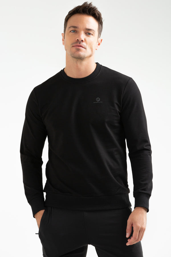 Black Men's Sweatshirt XC2175