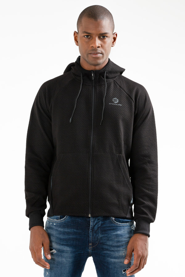 Black Men's Hoodie Sweatshirt XC2181