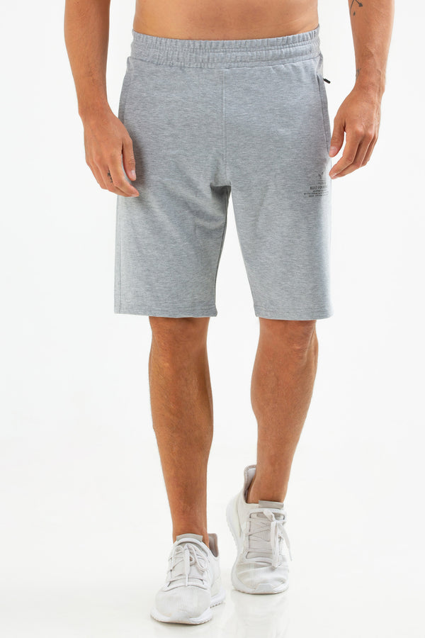 Gray Melange Men's Shorts XE0111