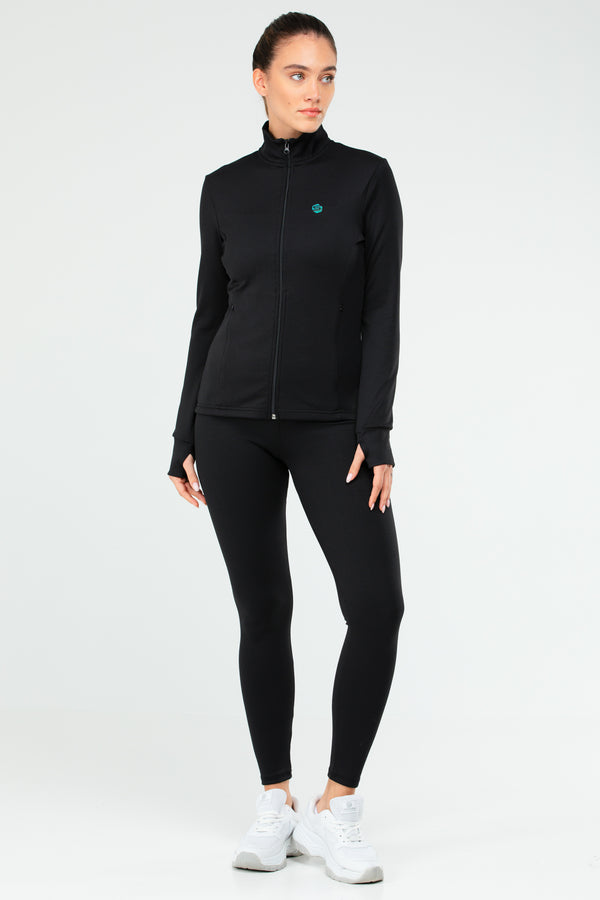 Black Women's Leggings Suit SA2504