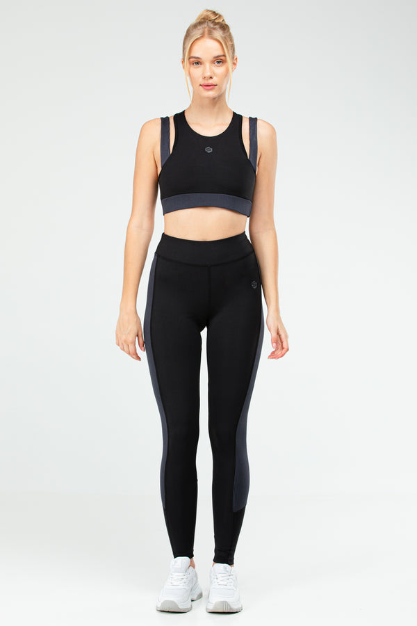 Black Women's Leggings Set SB0767