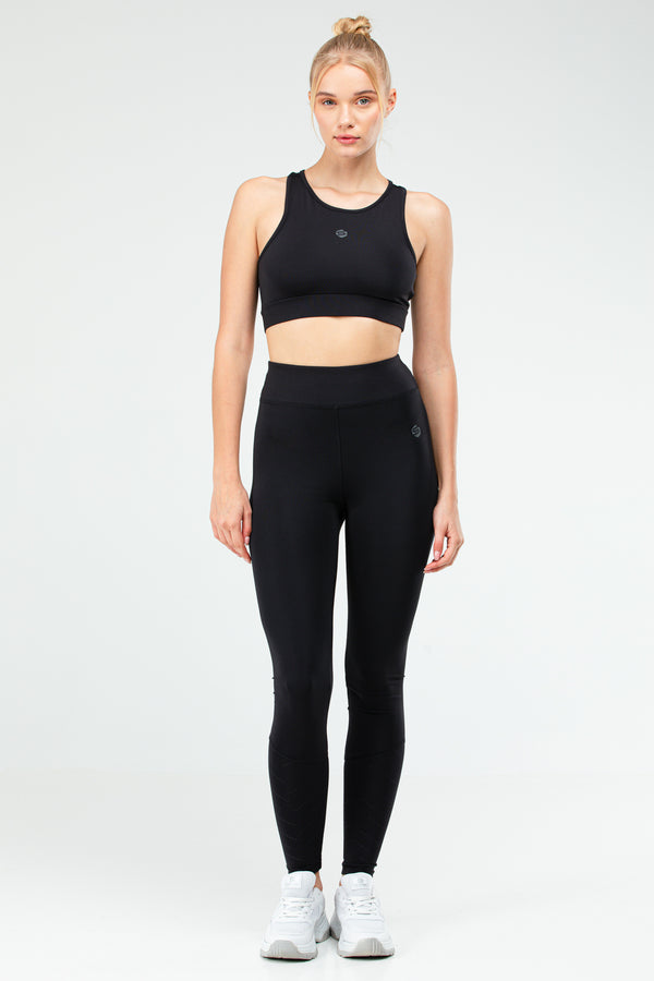 Black Women's Leggings Set SB0796