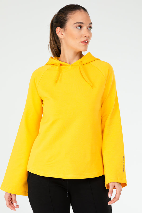 Yellow Women's Hoodie Sweatshirt SC1176