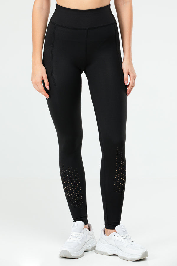 Black Women's Leggings SD0895