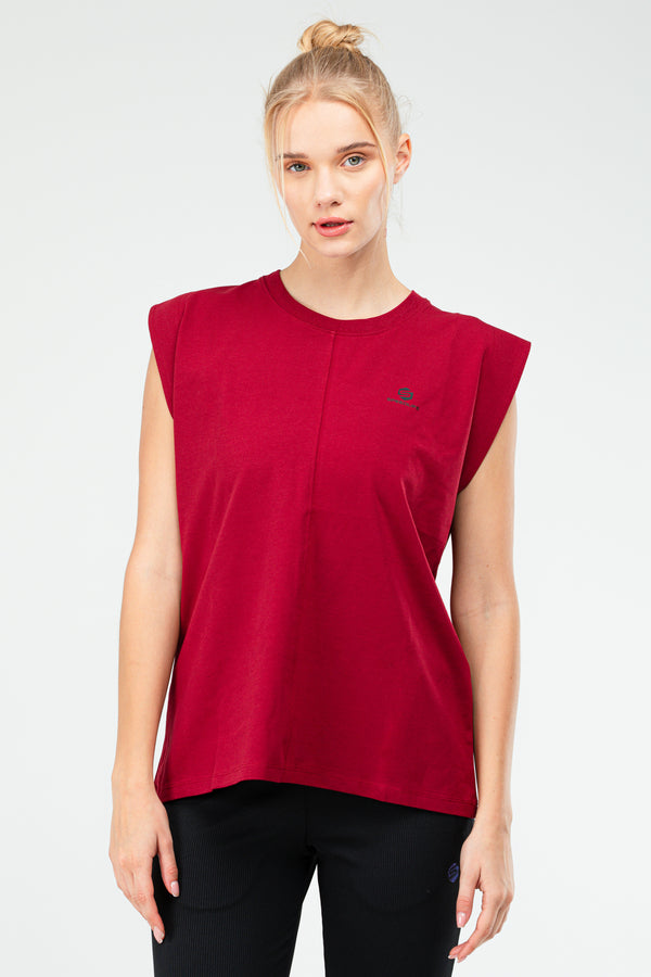 Burgundy Women's T-shirt SF0529