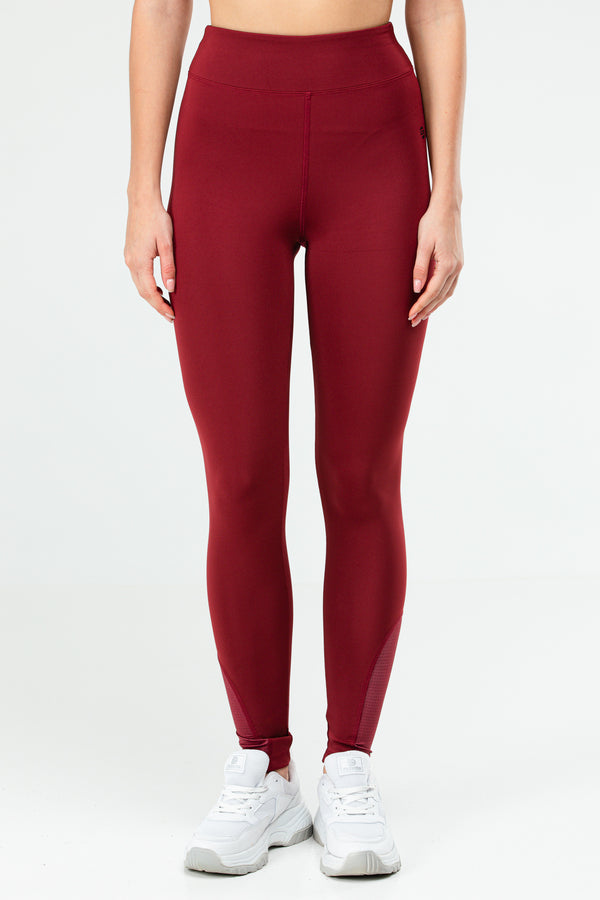 Burgundy Women's Leggings ST0009