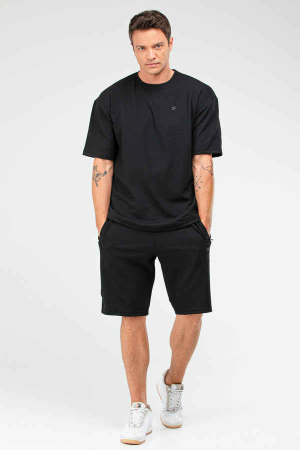 Black Men's Shorts Set XB0067