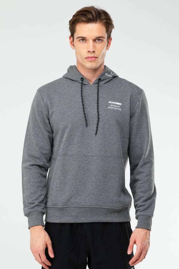 Anthracite Men's Hoodie Sweatshirt XC2260